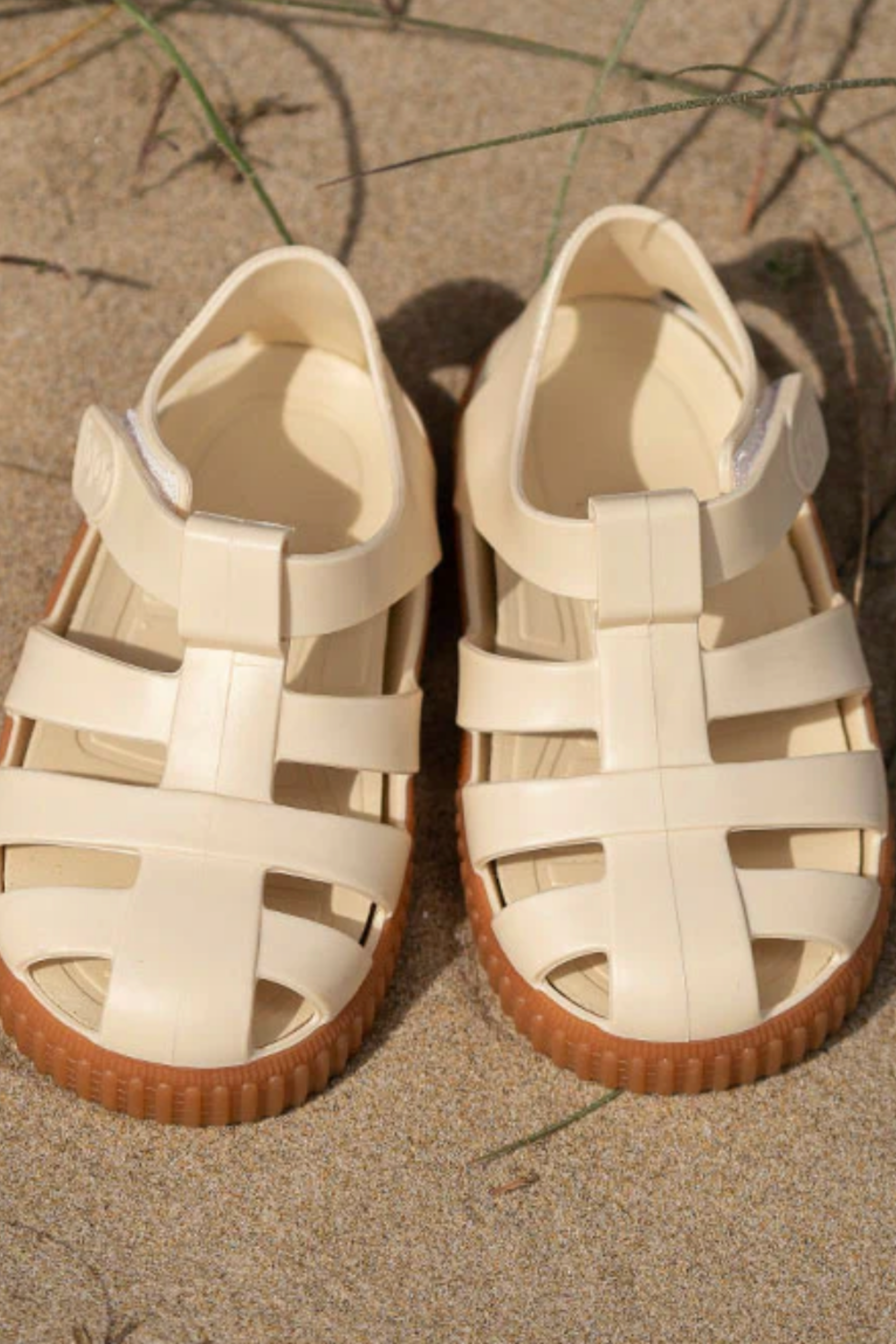Igor Nico Caramelo Ivory Cream Çocuk Sandalet - Krem