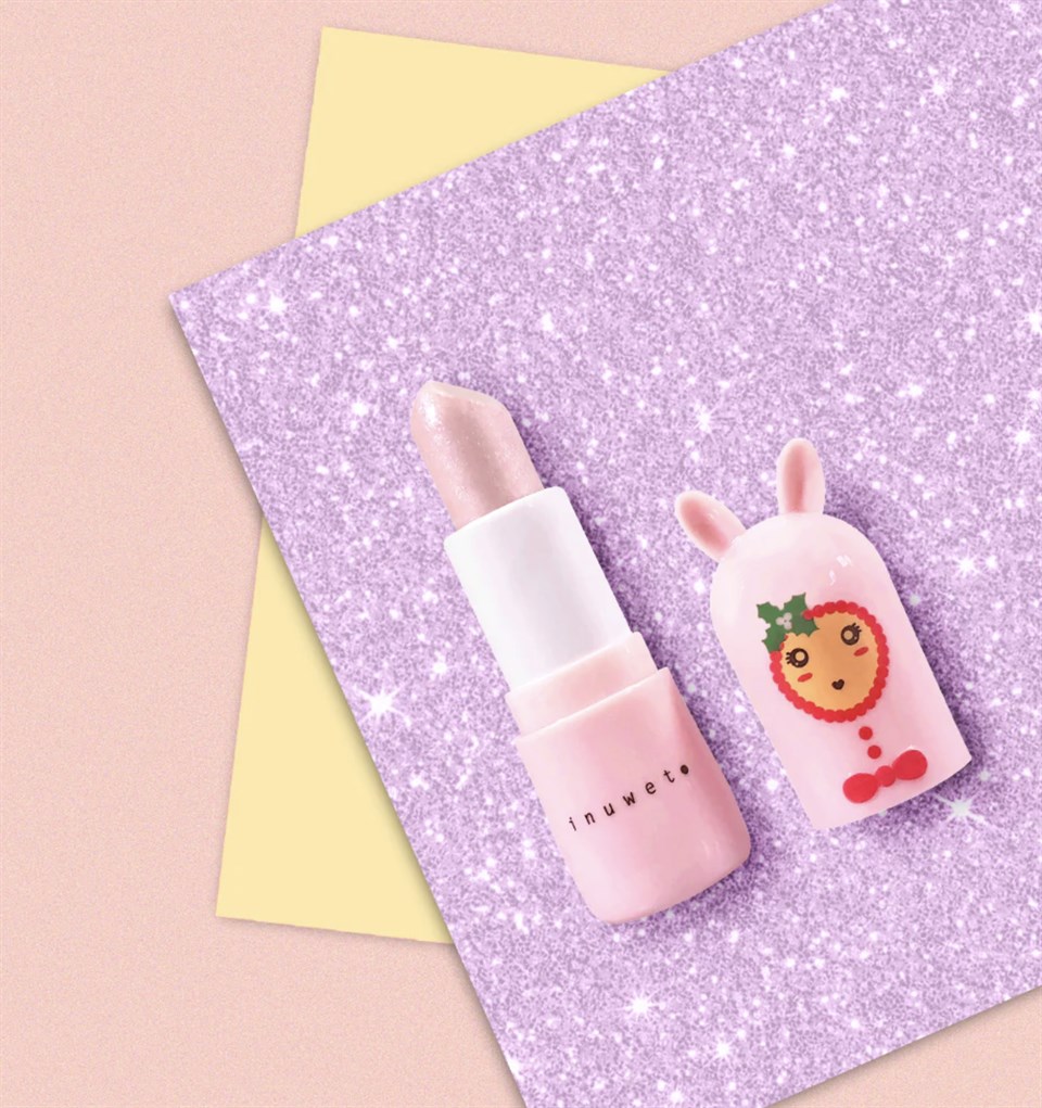 INUWET BUNNY LIPBALM CANDY CANE