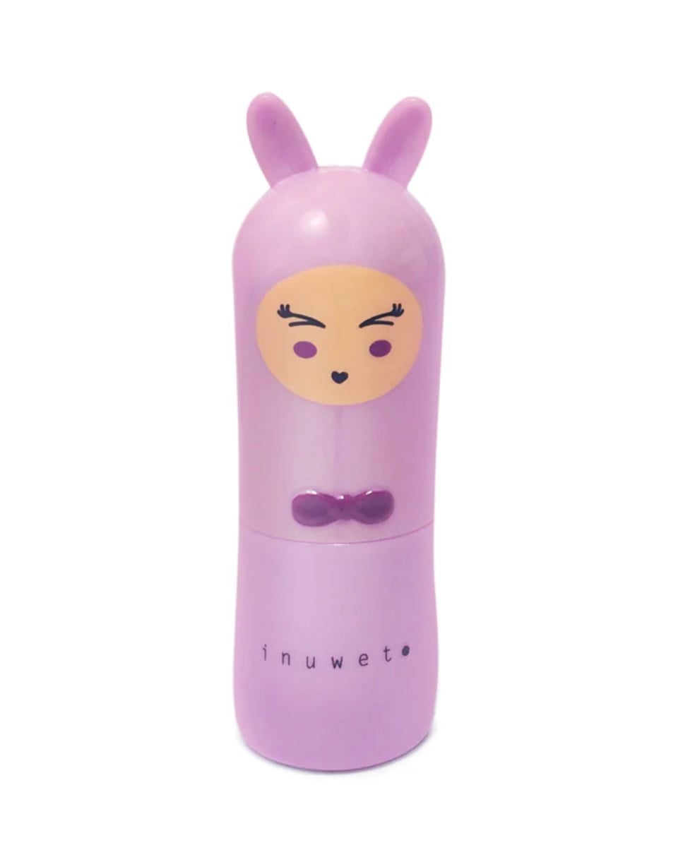 INUWET BUNNY LIPBALM MARSHMALLOW / PURPLE