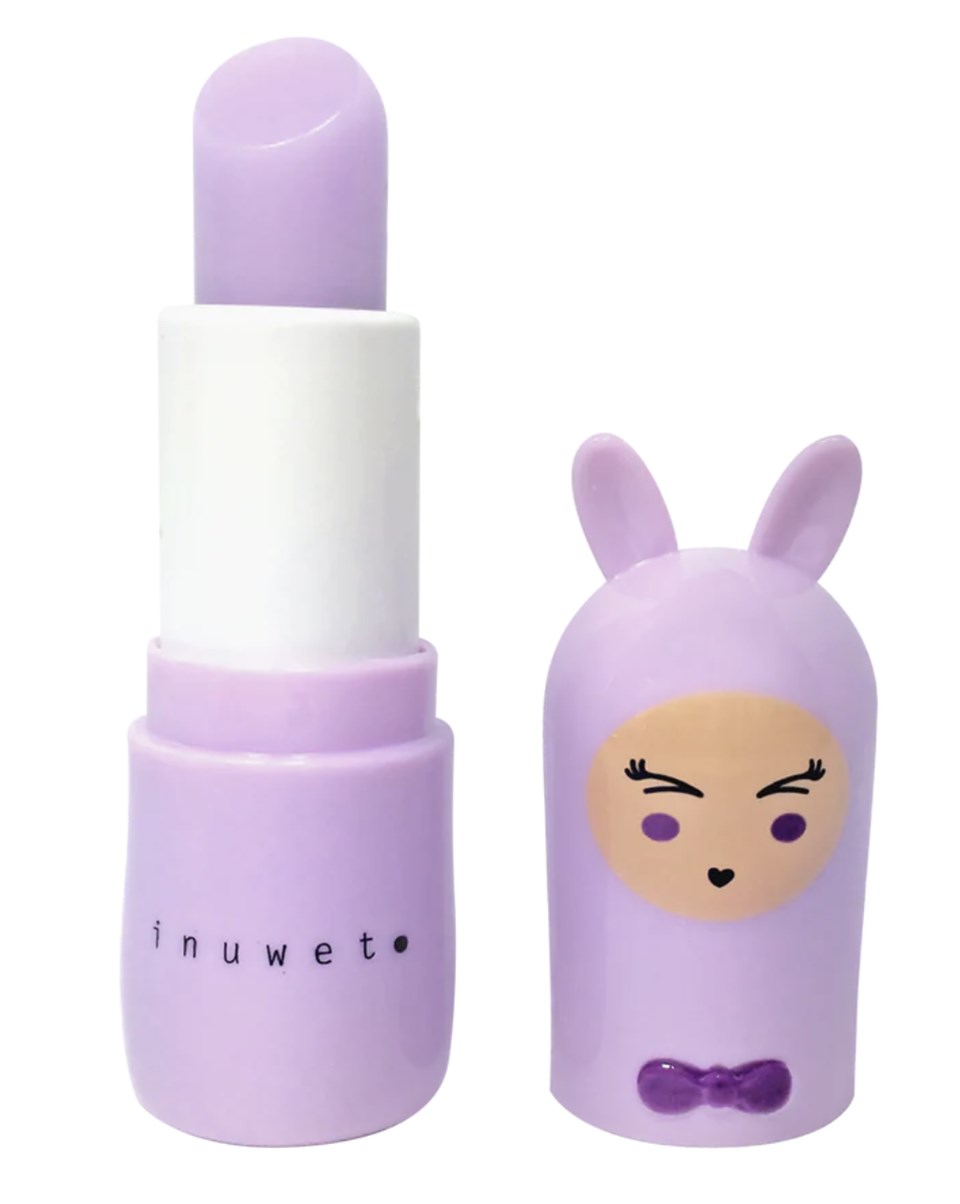 INUWET BUNNY LIPBALM MARSHMALLOW / PURPLE