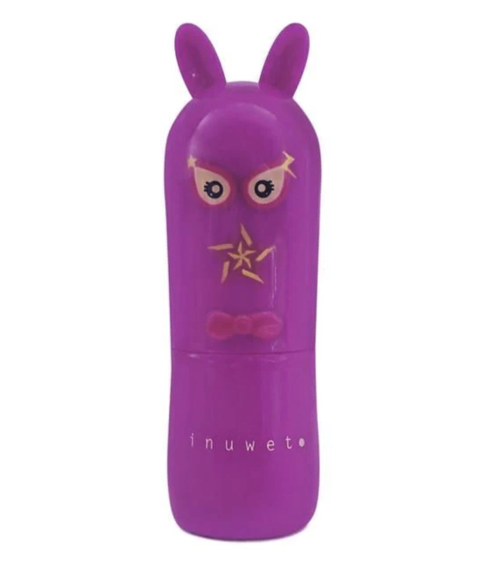 INUWET BUNNY LIPBALM SUPER HERO STAR GIRL - RAPSBERRY