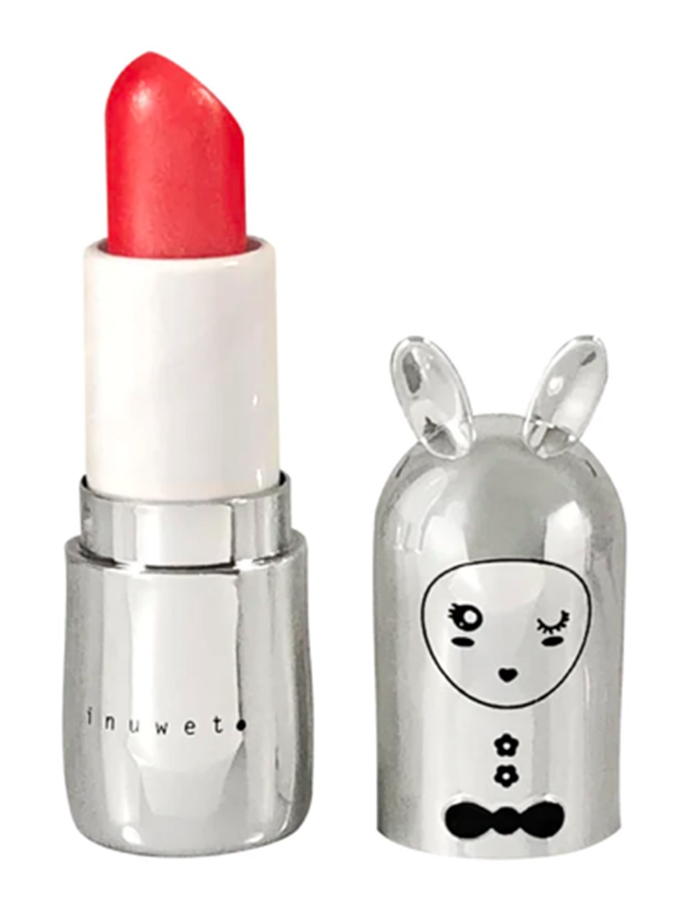INUWET ÇOCUK VEGAN DOĞAL İÇERİKLİ  LIP BALM METAL SILVER