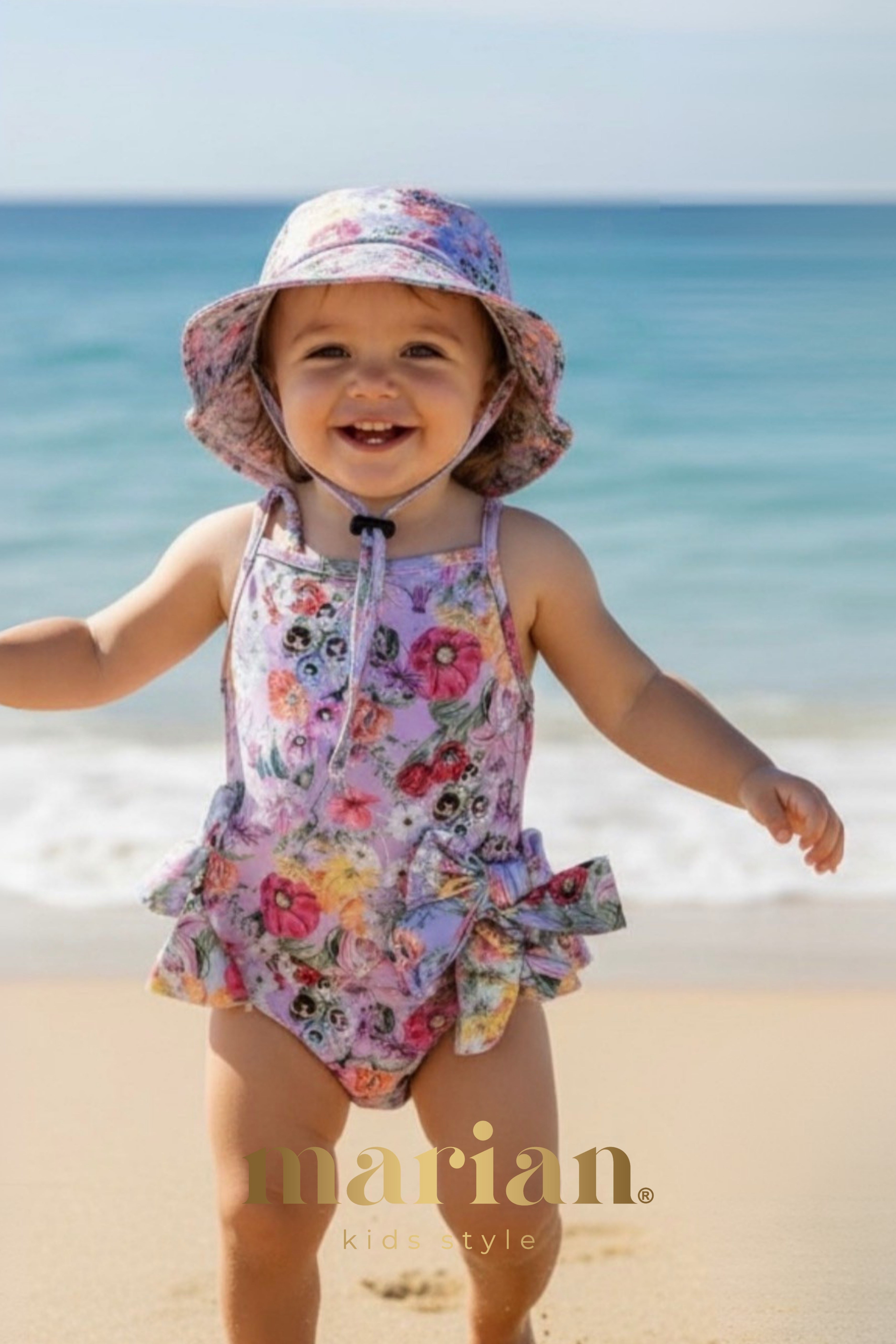 Kız Bebek Frilly Flower Mayo