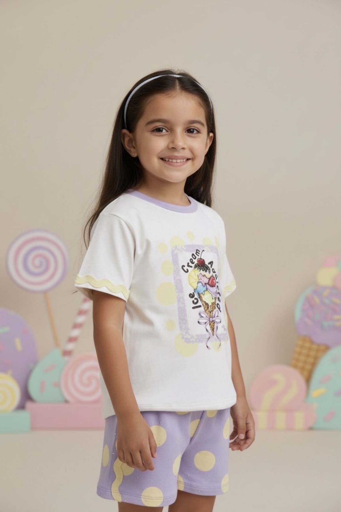 KIZ ÇOCUK  İCECREAM Takım