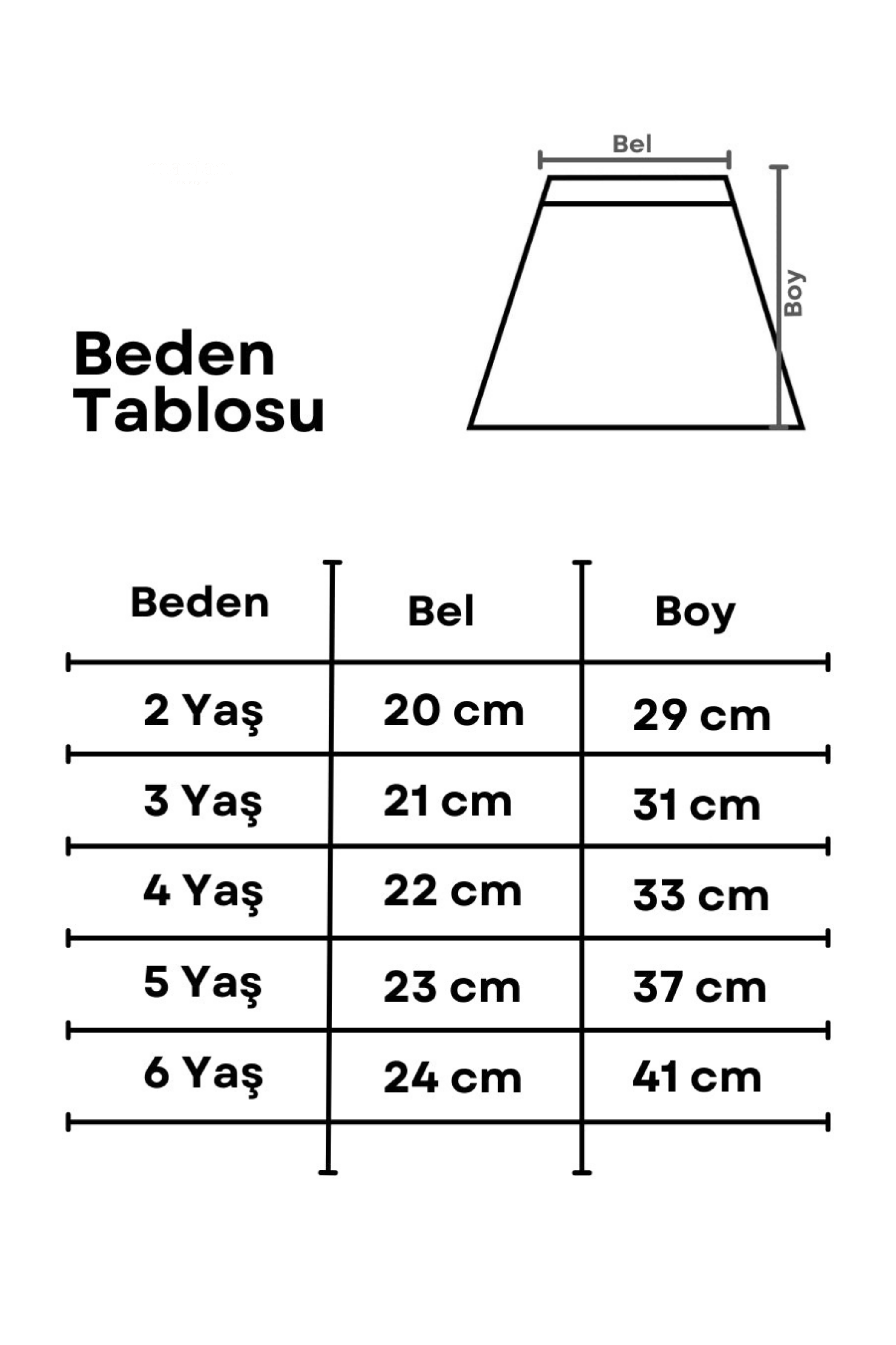 Lila Büyük Pullu Kız Çocuk Etek - Stacy