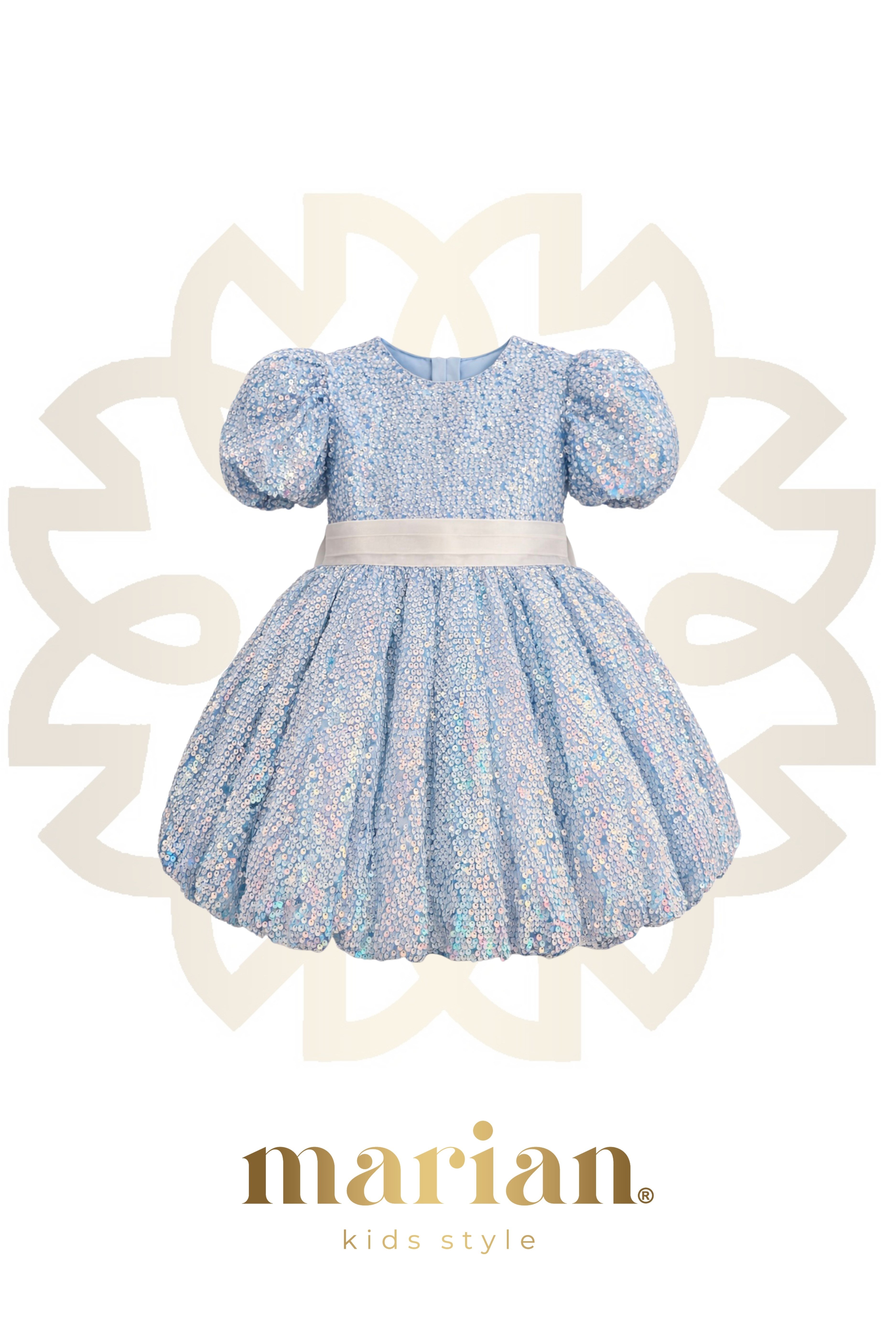 LİLY BLİSS Sparkle Princess Blue Elbise