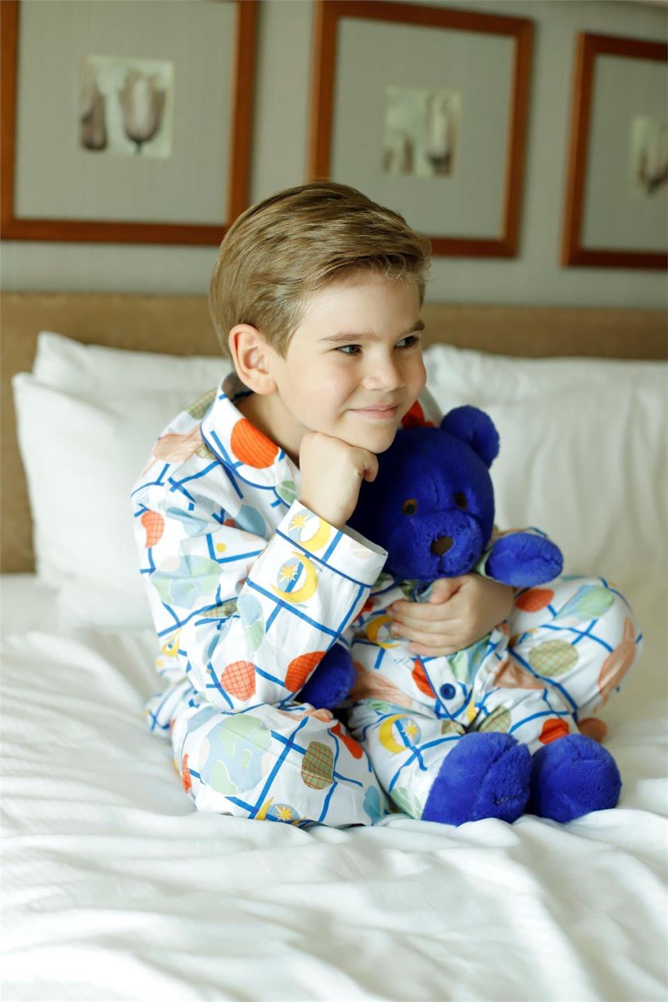 Luna Mia Uyku Arkadaşlı Erkek Çocuk Pijama Seti