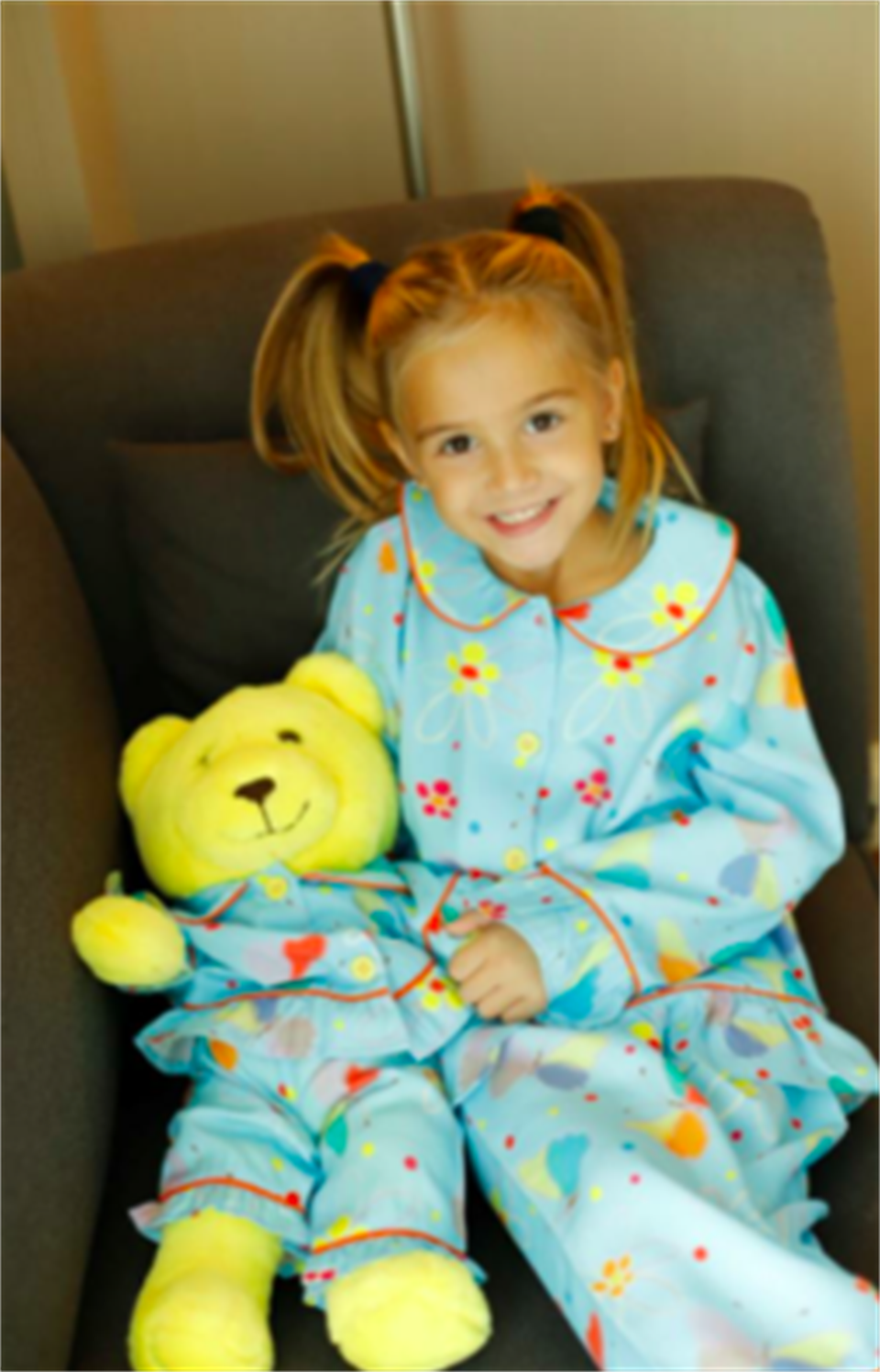 Luna Mia Uyku Arkadaşlı Kız Çocuk Pijama Seti