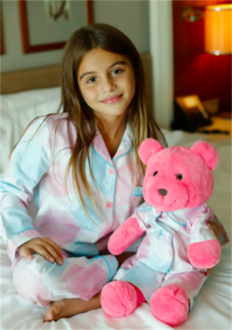 Luna Mia Uyku Arkadaşlı Kız Çocuk Pijama Seti