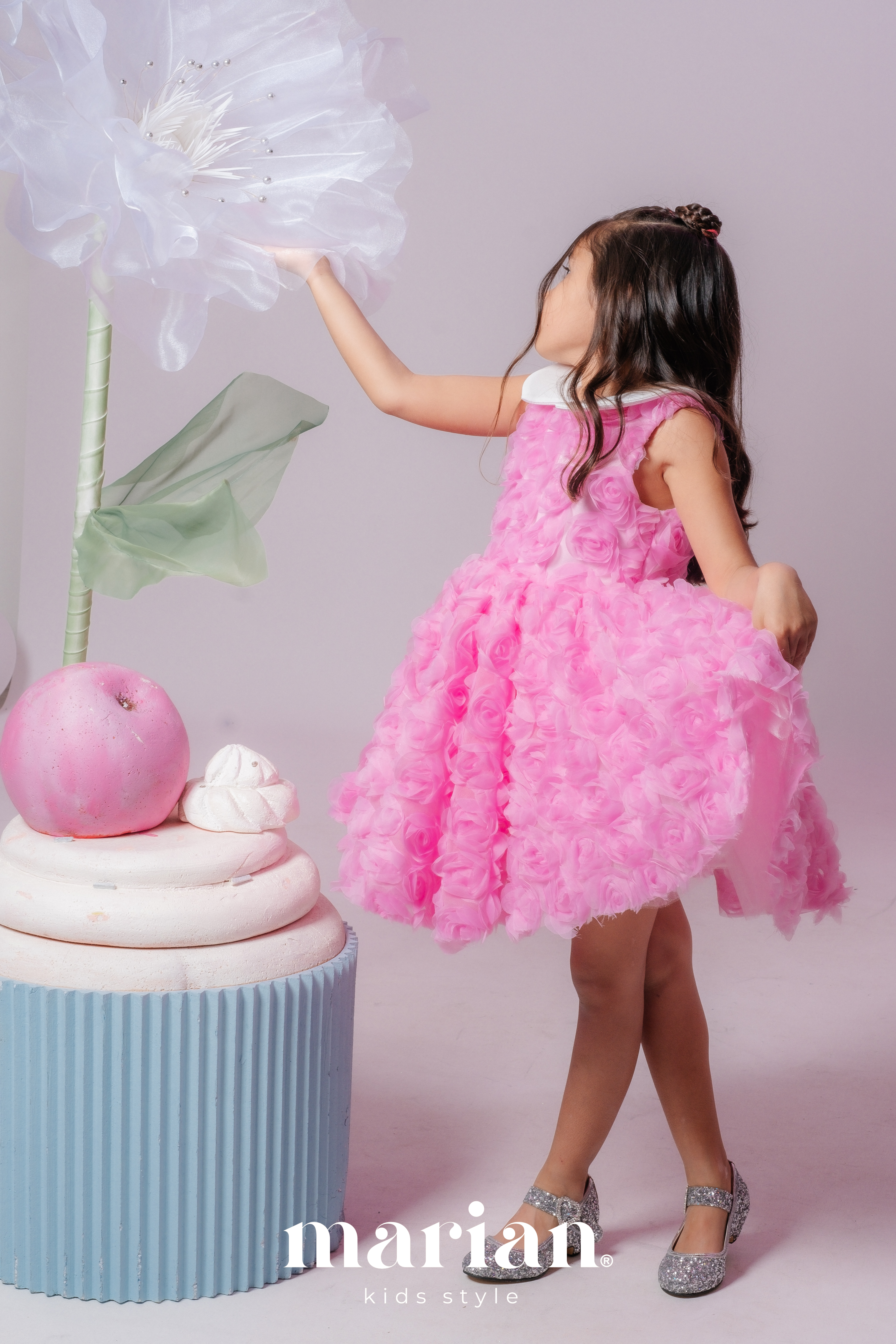 MARİAN -  Rosy Fairy Dress