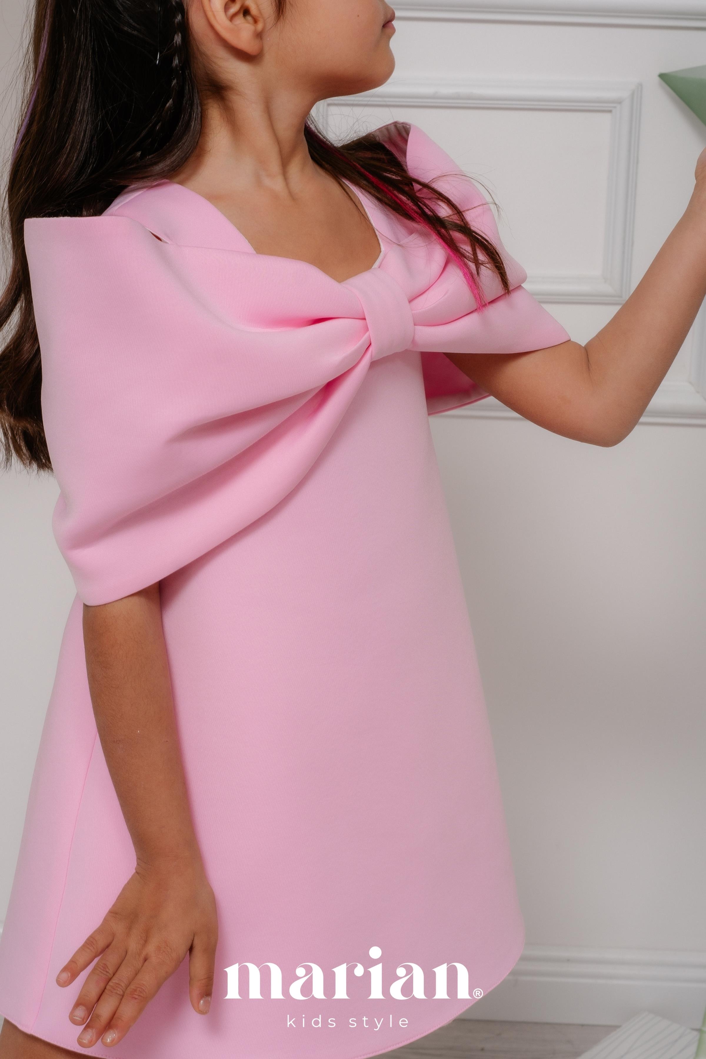 MARİAN Scuba Chic Bow Dress