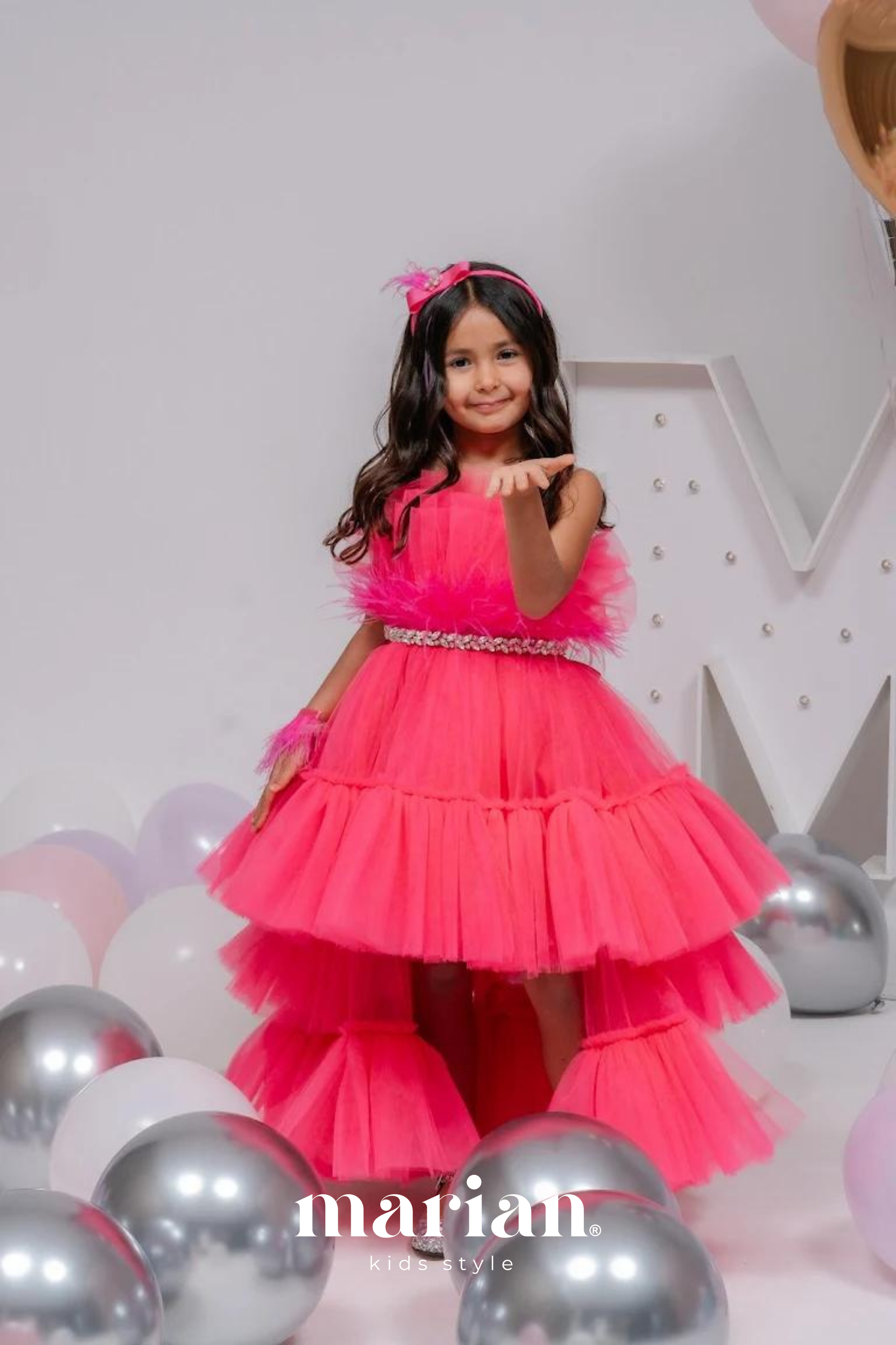 MARİAN - TULLE QUEEN DRESS