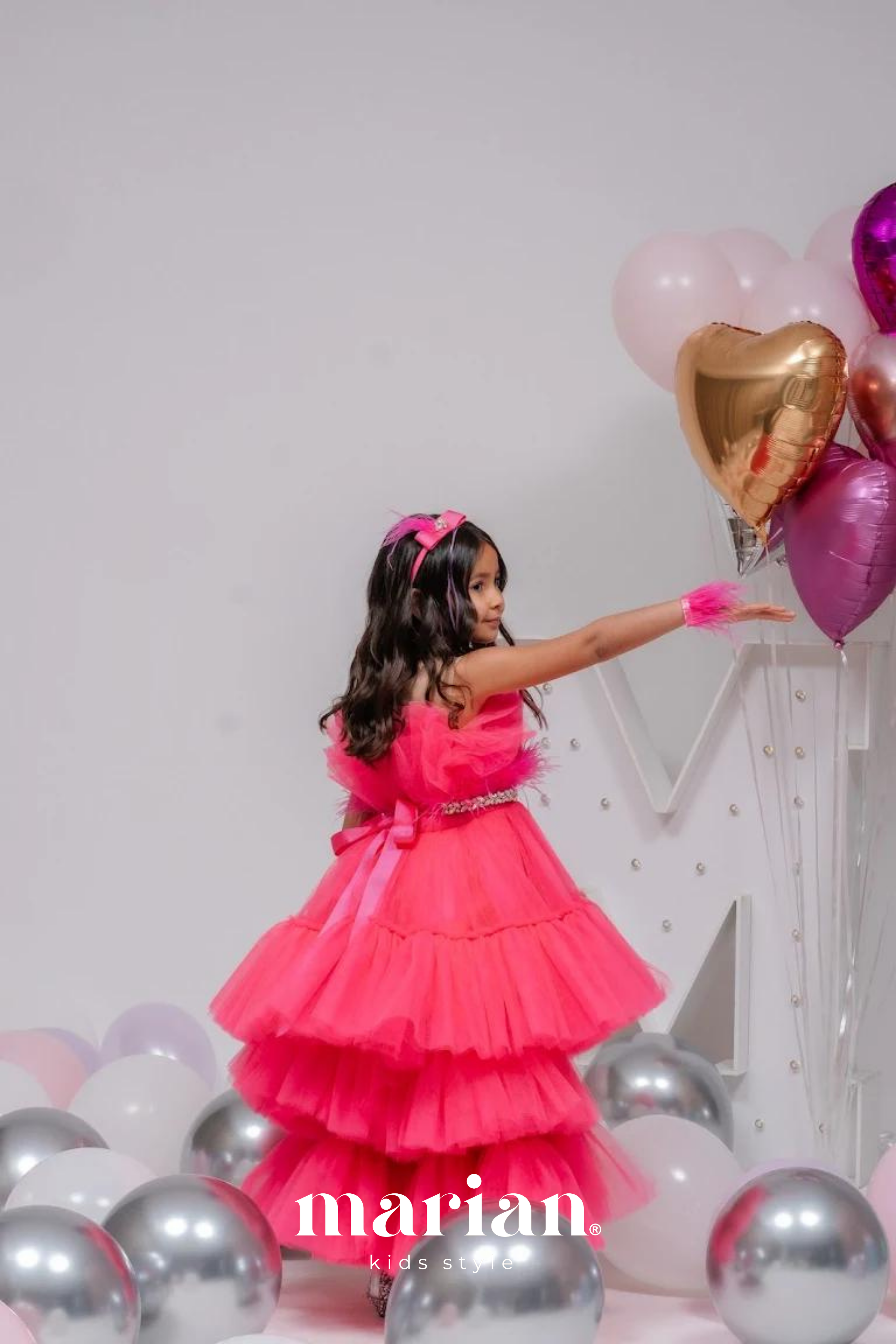 MARİAN - TULLE QUEEN DRESS