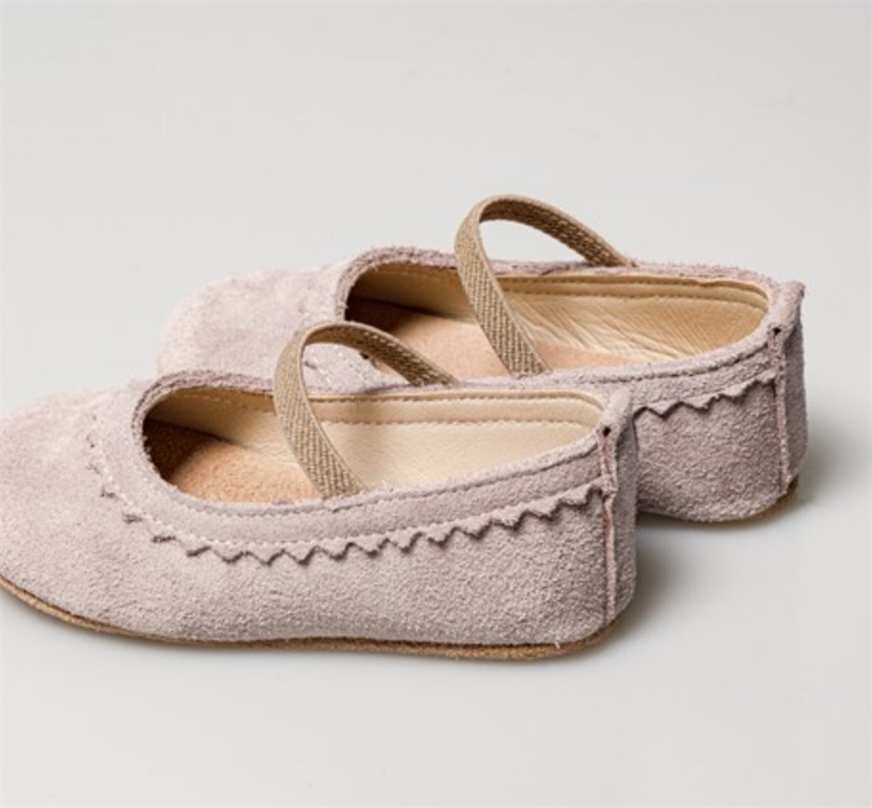 Merli&Rose Süet Babet Patik | Lila