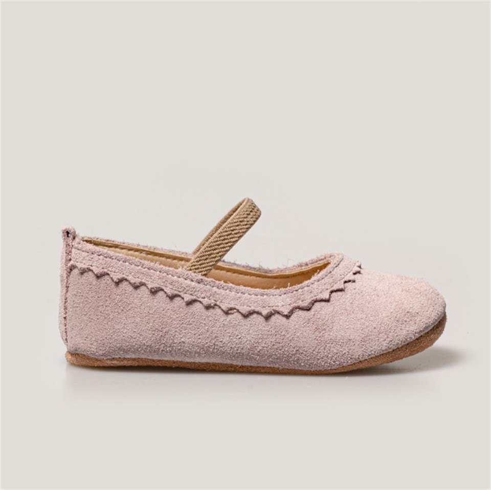 Merli&Rose Süet Babet Patik | Lila