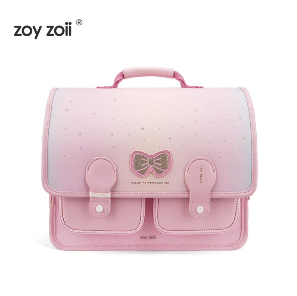 Zoyzoii® vintage series backpack（PİNK）