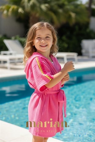 Beach Cover Up Pink