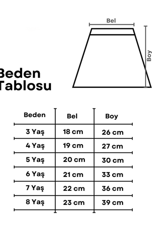 Çok Renkli Gökkuşağı Pullu Etek