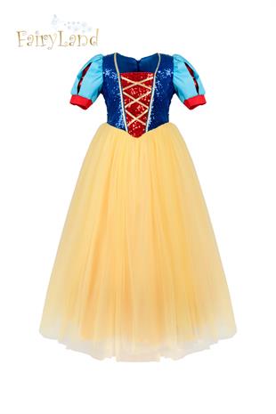 Fairyland Parlak Payetli Pamuk Prenses Kız Çocuk Kostüm