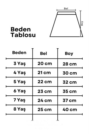 Fiyonk Baskılı Organze Kız Çocuk ETEK - Lila