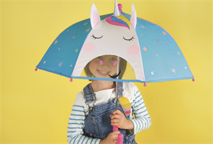 Floss & Rock 3D Renk Değiştiren Şemsiye / Unicorn
