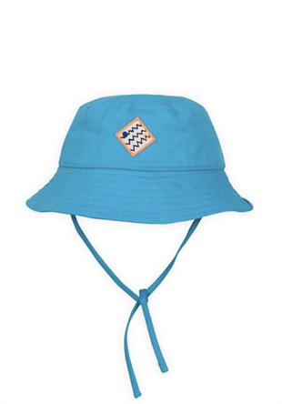 Happy Face Bucket Hat - Blue / 52 Cm