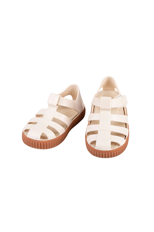 Igor Nico Caramelo Ivory Cream Çocuk Sandalet - Krem