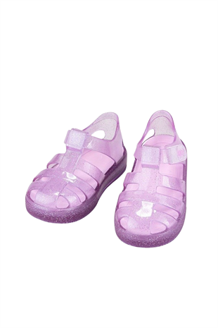 Igor Star Glitter Lilac Mor Çocuk Sandalet