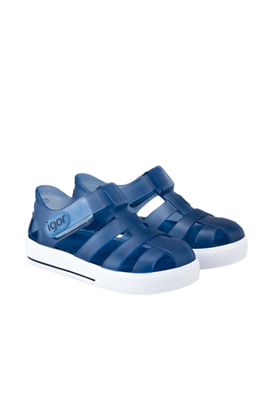 Igor Star Navy / Lacivert Çocuk Sandalet