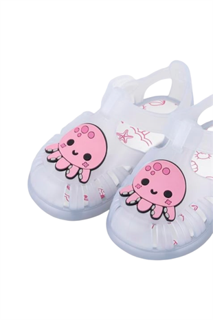İgor Yazlık Çocuk Tobby V. Pulpo Sandalet Blanco-Pink