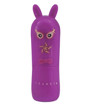 INUWET BUNNY LIPBALM SUPER HERO STAR GIRL - RAPSBERRY