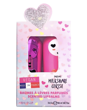 INUWET - COFFRET DUO COEUR COUTURE - LİP BALM SETİ