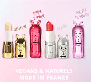 INUWET ÇOCUK DOĞAL İÇERİKLİ VEGAN LIPBALM METAL LIGHT PINK - DUDAK NEMLENDIRICI
