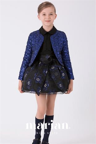 JACQUARD FLOWERS CEKET ETEK TAKIM