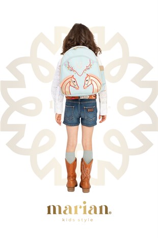 JEUNE PREMİER Backpack Ralphie - Cavalerie Florale