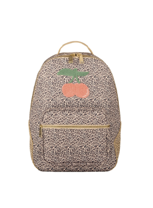 JEUNE PREMİER NEW BOBBIE- LEOPARD CHERRY - Kız Çocuk Sırt Çantası