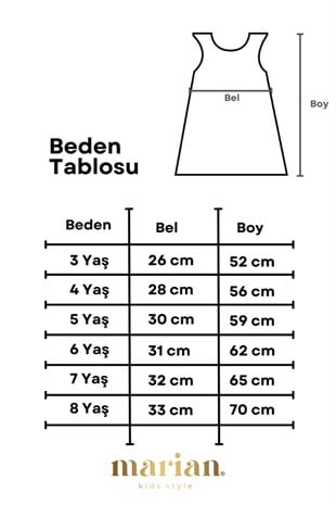 Kırmızı Tül Etekli Kız Çocuk Balerin Elbise - Carmen