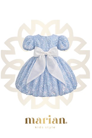 LİLY BLİSS Sparkle Princess Blue Elbise