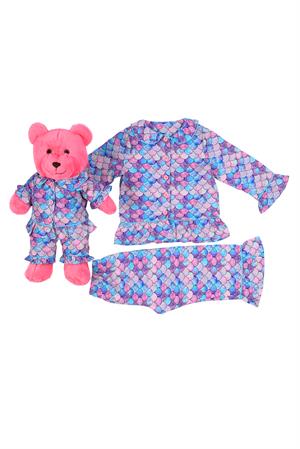 Luna Mia Uyku Arkadaşlı Kız Çocuk Pijama Seti