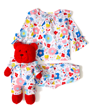 Luna Mia Uyku Arkadaşlı Kız Çocuk Pijama Seti
