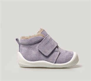 Merli&Rose Stride Peluş Süet İlk Adım Bot | Lila