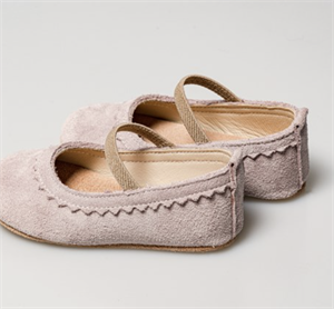 Merli&Rose Süet Babet Patik | Lila
