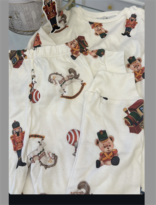 Özel Kutulu Pijama Takımı - Kurşunasker