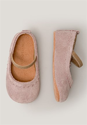 Merli&Rose Süet Babet Patik | Lila