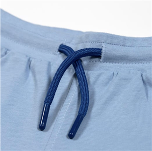 Retro Shorts - Blue with White Trim
