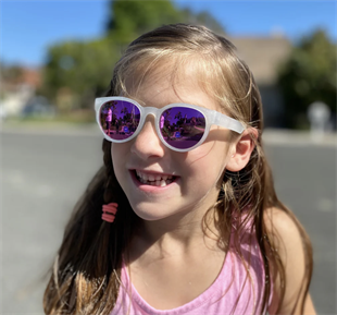 Roshambo Eyewear Starlite Rounds Mor Lens | ÇOCUK GÜNEŞ GÖZLÜĞÜ 