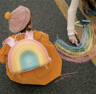 Zoyzoii®B8 Dream Series Backpack(Sugar Heart Rainbow)