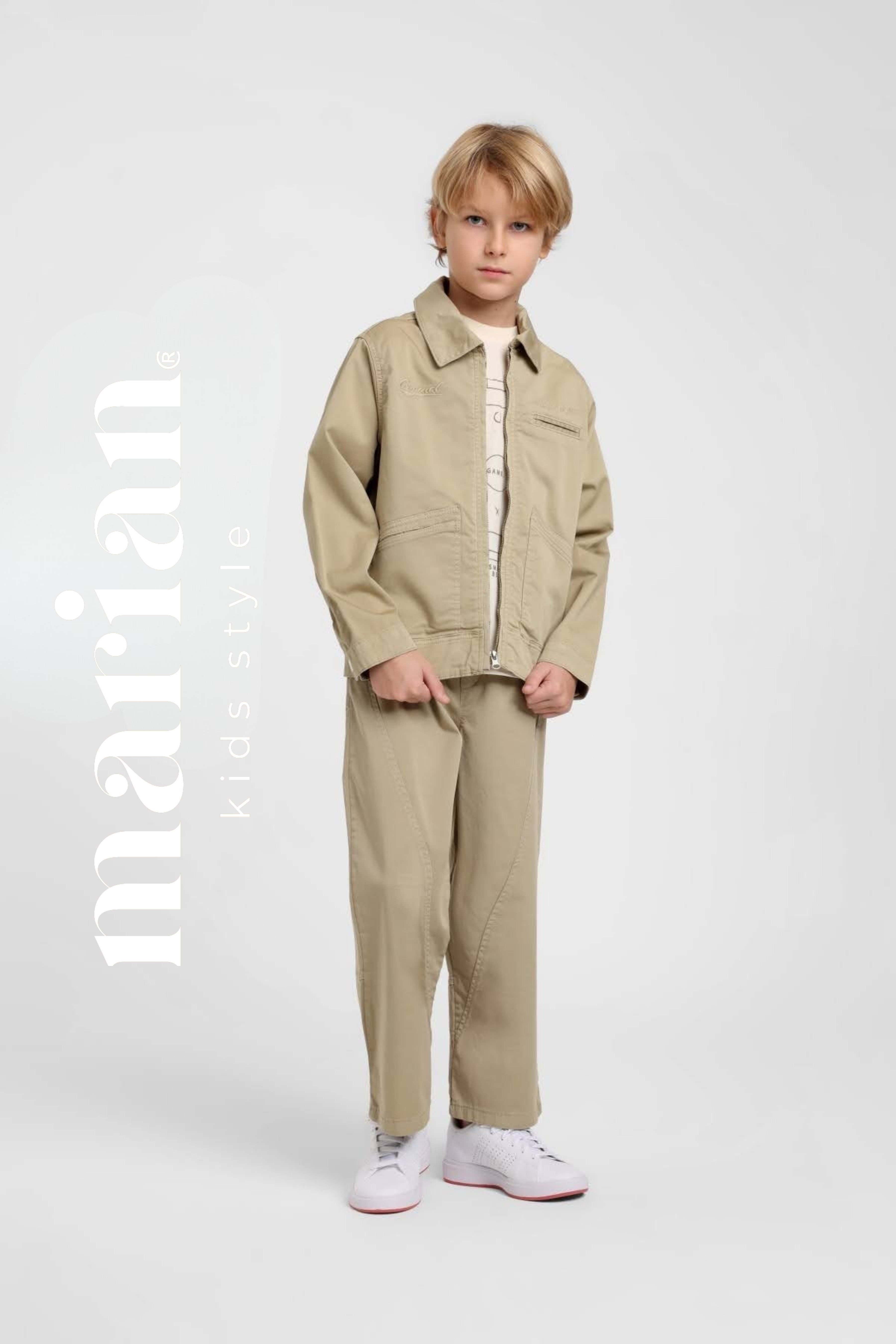 Erkek Çocuk 3lü Gabardin Takım 