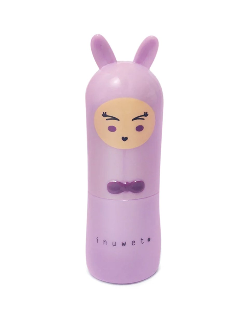 INUWET BUNNY LIPBALM MARSHMALLOW / PURPLE