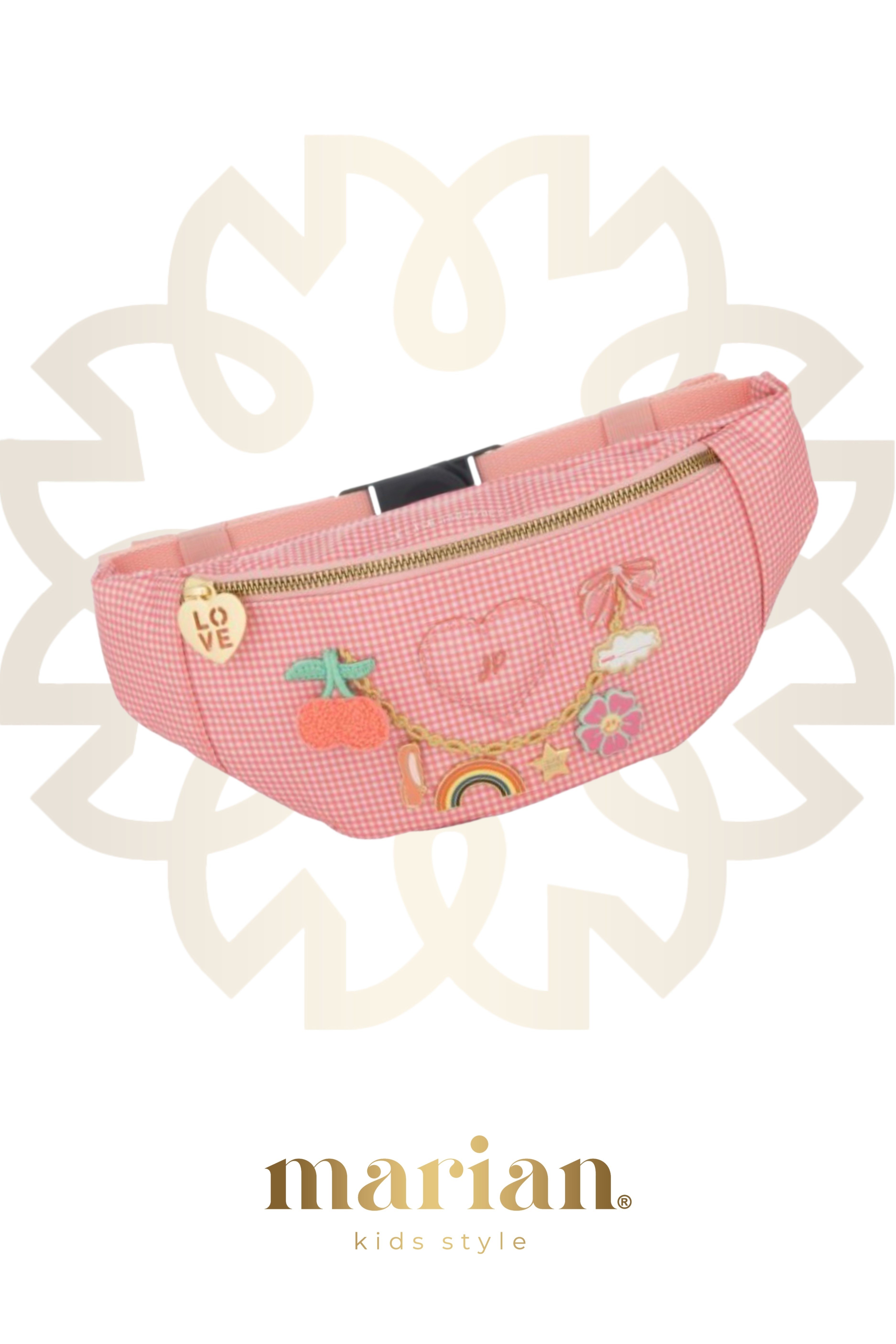 JEUNE PREMİER / Fanny Pack Banane Vichy Love Pink